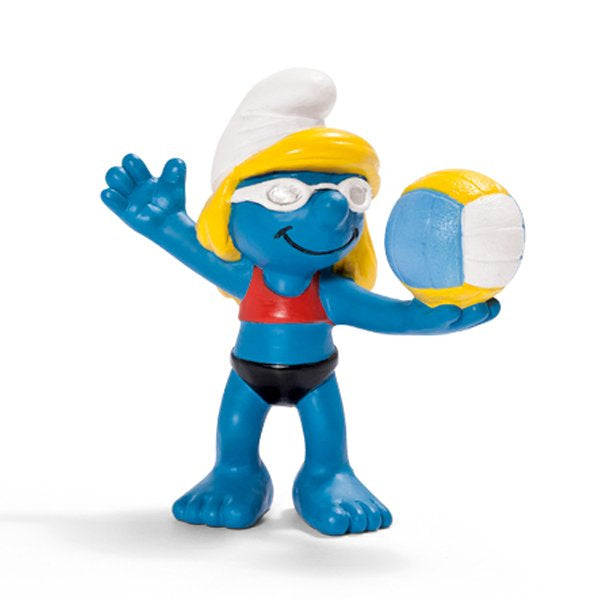 Schlumpfine Beach Volleyballerin