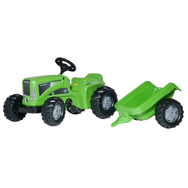 rollyKiddy Futura mit Anhänger grün
