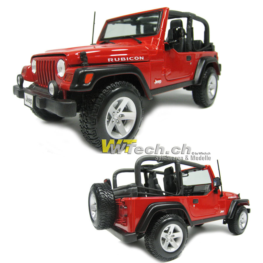 Jeep Wrangler Rubicon Rot