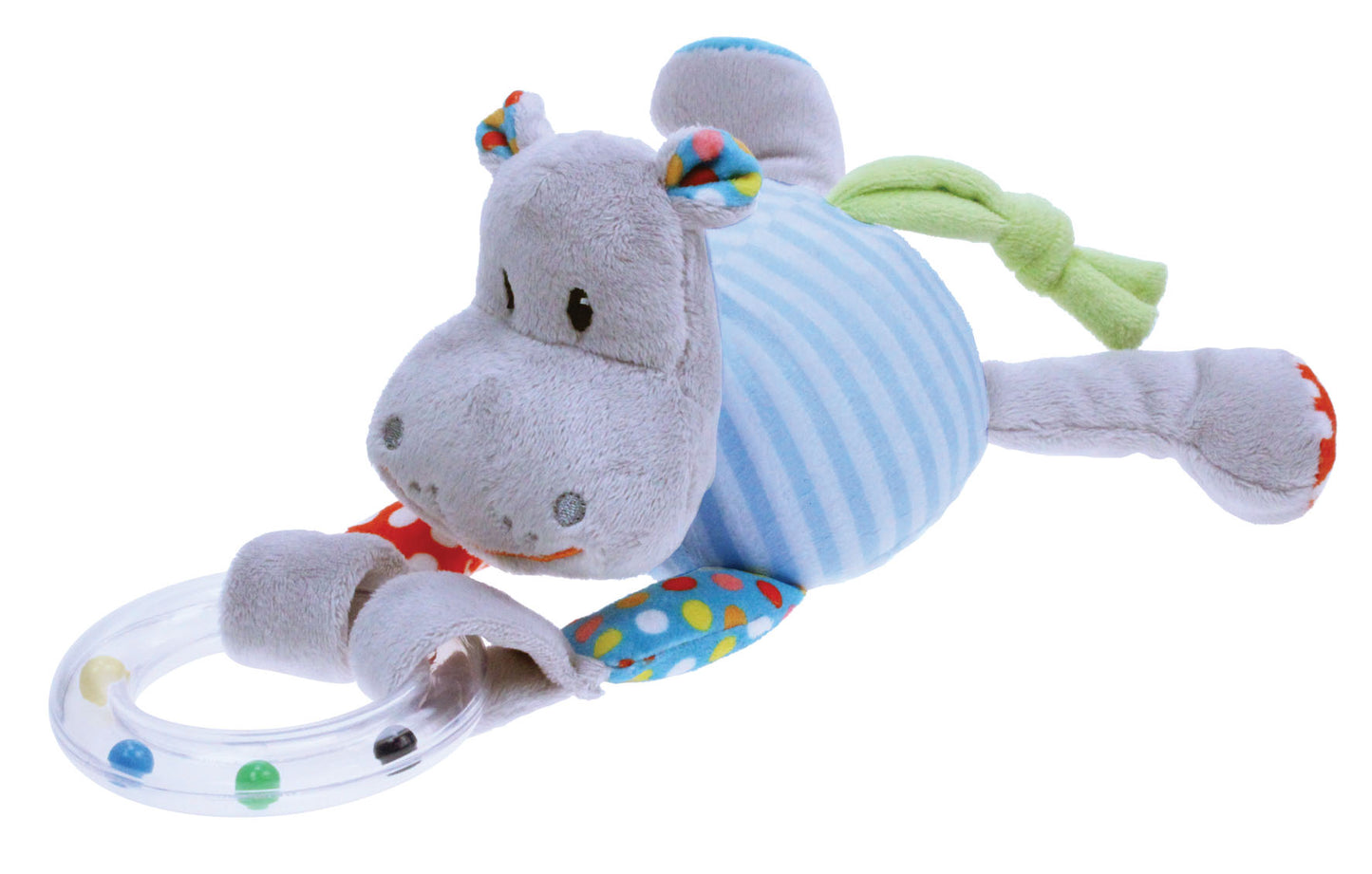 Idis Colorful Hippo mit Rassel