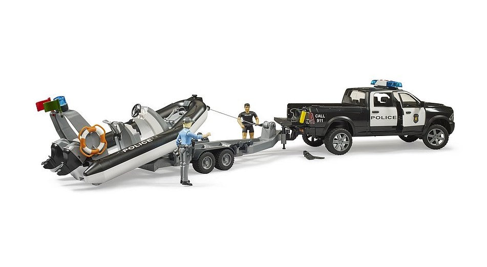 RAM 2500 Polizei mit Schlauchboot L+S Modul