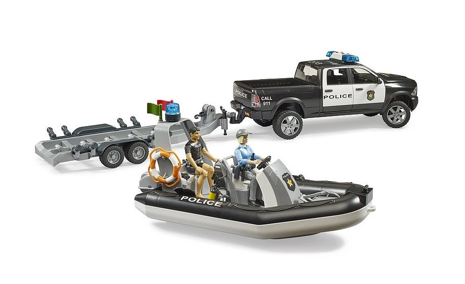 RAM 2500 Polizei mit Schlauchboot L+S Modul