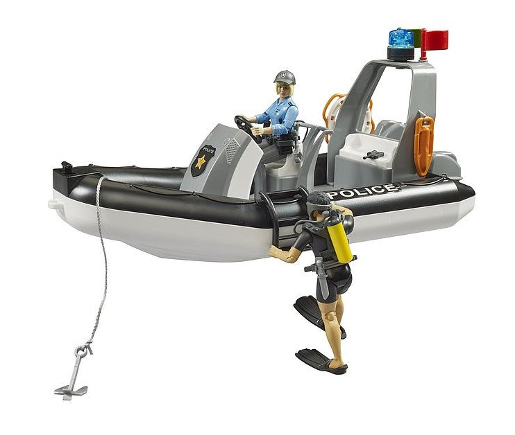 RAM 2500 Polizei mit Schlauchboot L+S Modul