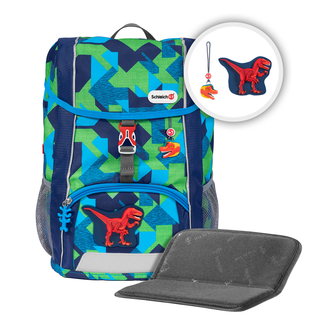 Step by Step JUNIOR KID schleich® Rucksack-Set Dinosaurs"
