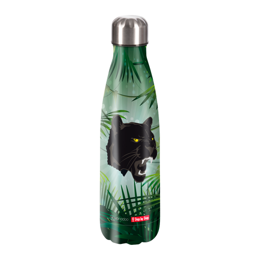 Xanadoo Isolierte Edelstahl-Trinkflasche Wild Cat Chiko"