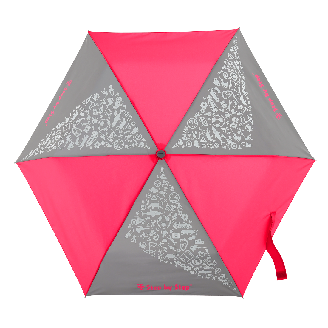 Doppler Regenschirm Neon Pink"