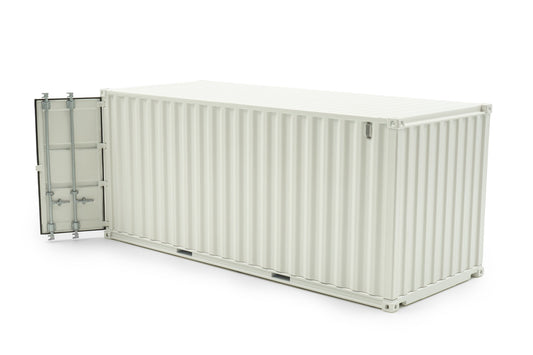 20-Fuß-Container Weiss