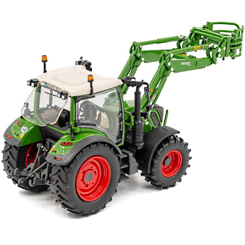 USK Scalemodels 10642 Fendt 313 Vario mit Frontlader und Ballenzange