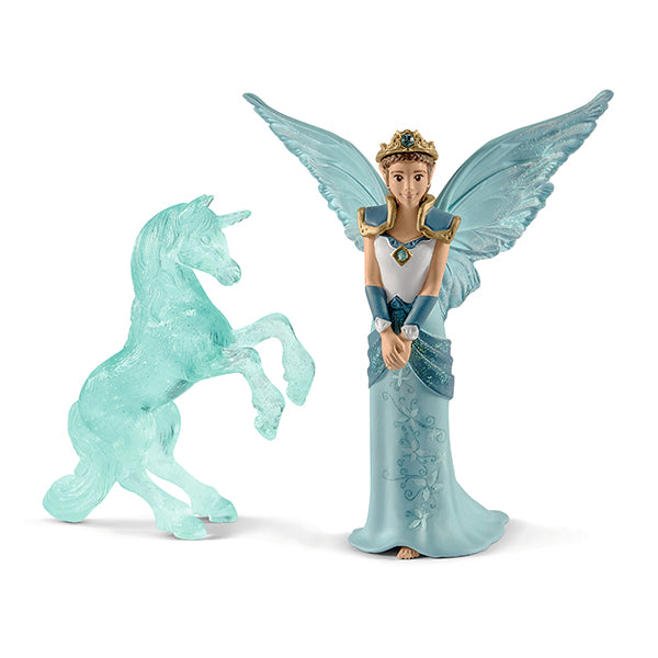 Kronprinzessin der Sonnen-Elfen Eyela und Einhorn aus dem Bayala Film