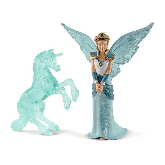 Kronprinzessin der Sonnen-Elfen Eyela und Einhorn aus dem Bayala Film