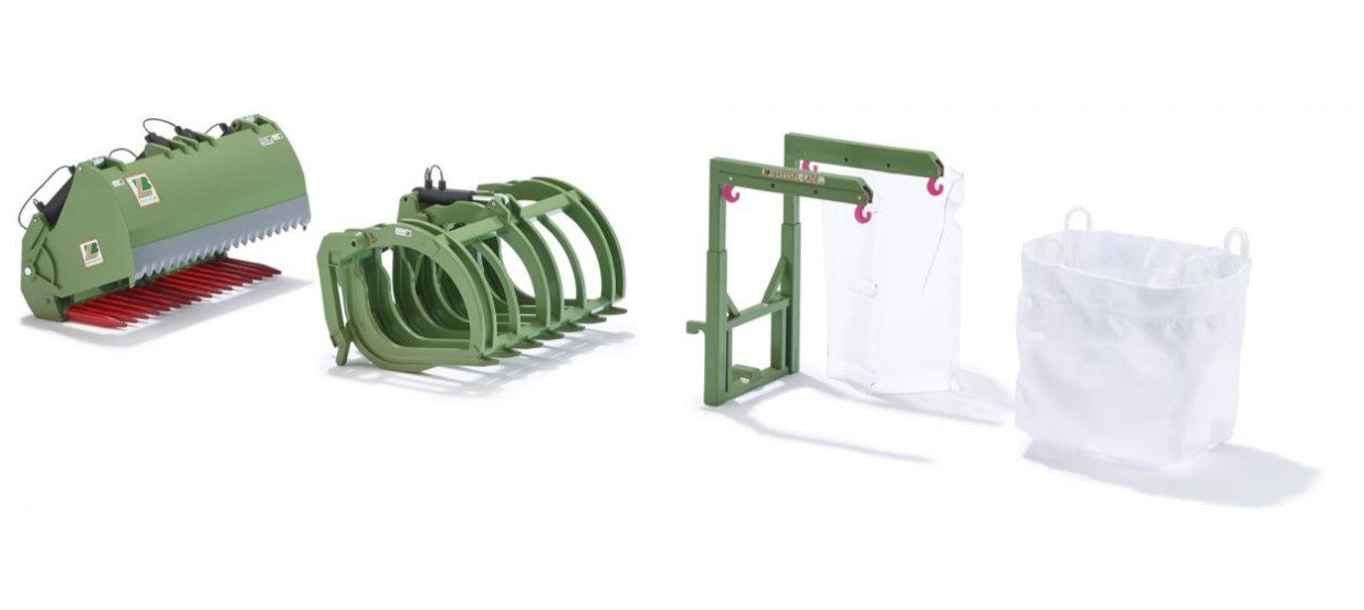 B & L Frontladewerkzeuge Set B - Fendt-Grün