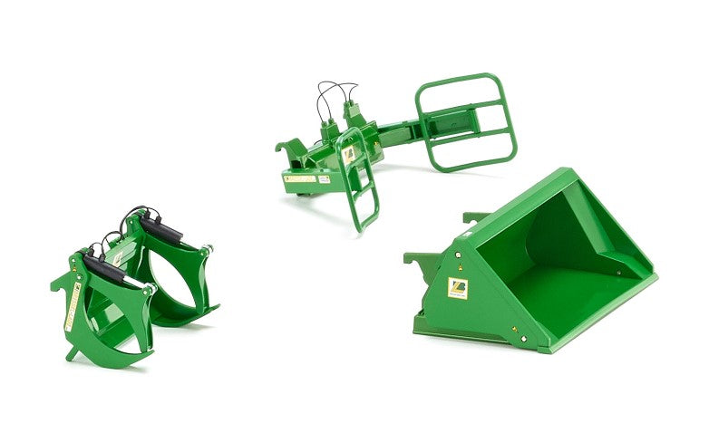 B & L Frontladewerkzeuge Set A - John Deere-Grün