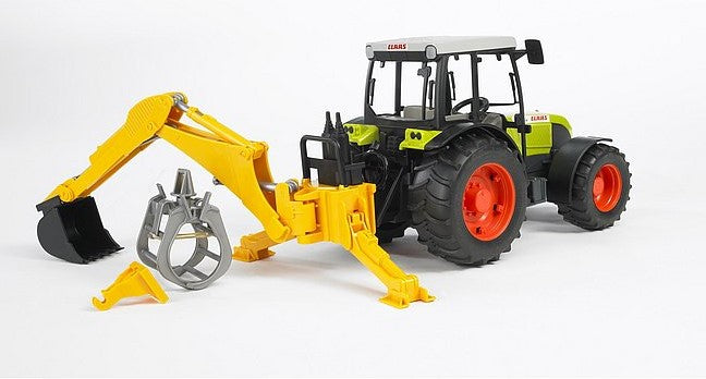 Heckbagger mit Greifer