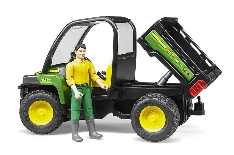 John Deere Gator 855D mit Fahrer