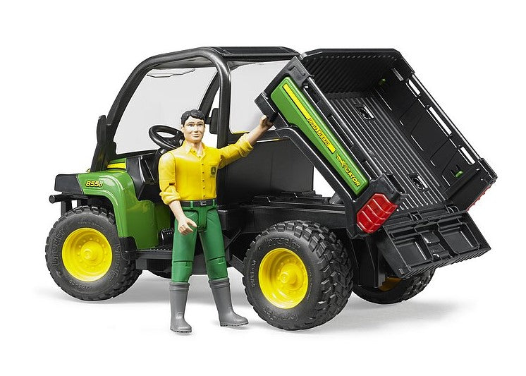 John Deere Gator 855D mit Fahrer