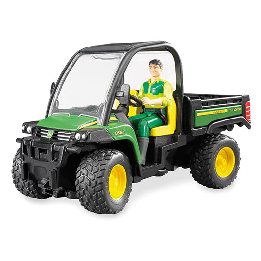 John Deere Gator 855D mit Fahrer