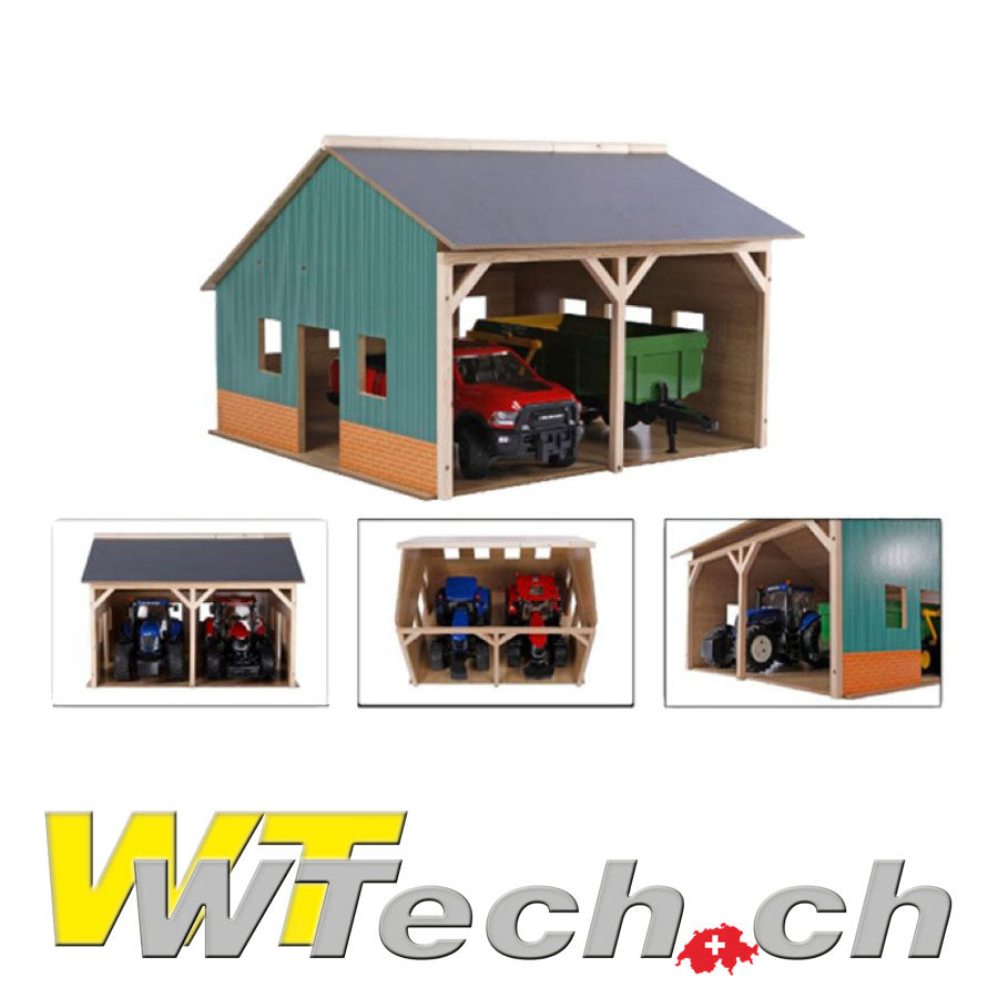 Gerätehalle für 2 Traktoren