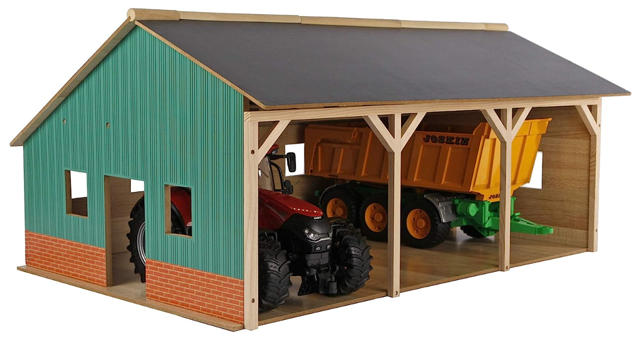 Gerätehalle für 2 Traktoren