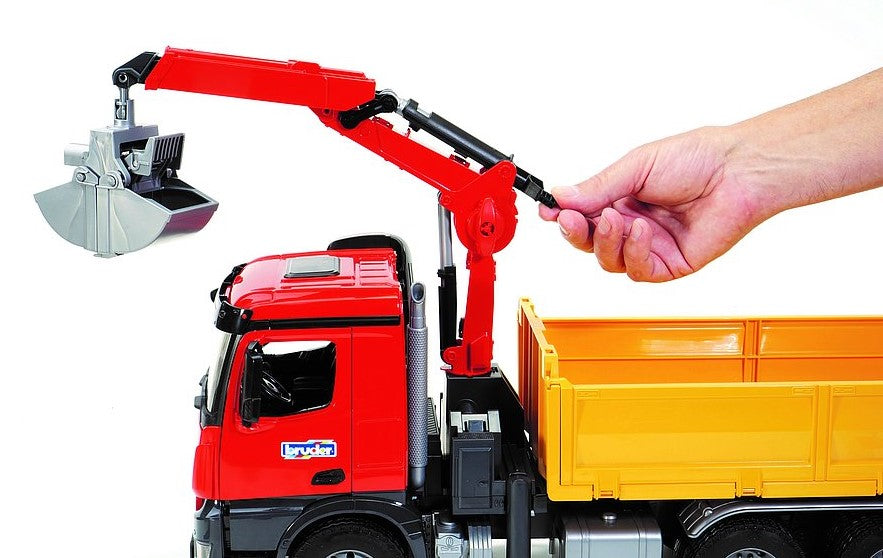 MB Arocs LKW Baustelle mit Kran