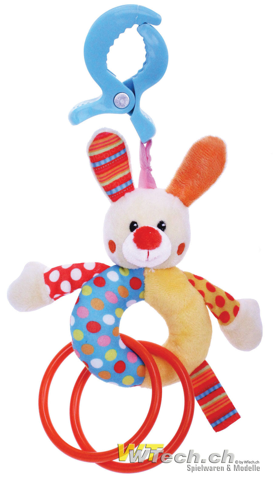 Colorful Collection Spielhase mit Ringen