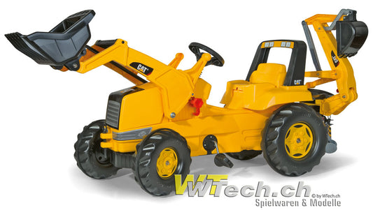 rollyJunior CAT Backhoe-Loader mit Frontlader & Heckbagger