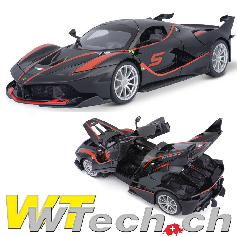Ferrari R&P FXX K 1/18 schwarz