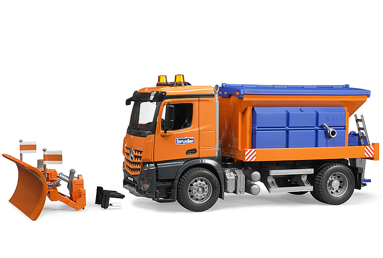 MB Arocs Winterdienst mit Räumschild Profi-Serie 62x21x21.5cm