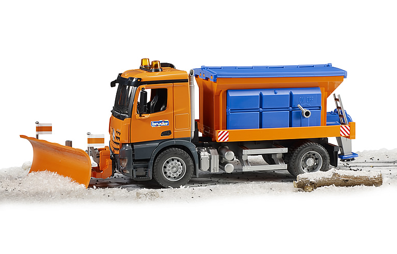 MB Arocs Winterdienst mit Räumschild Profi-Serie 62x21x21.5cm