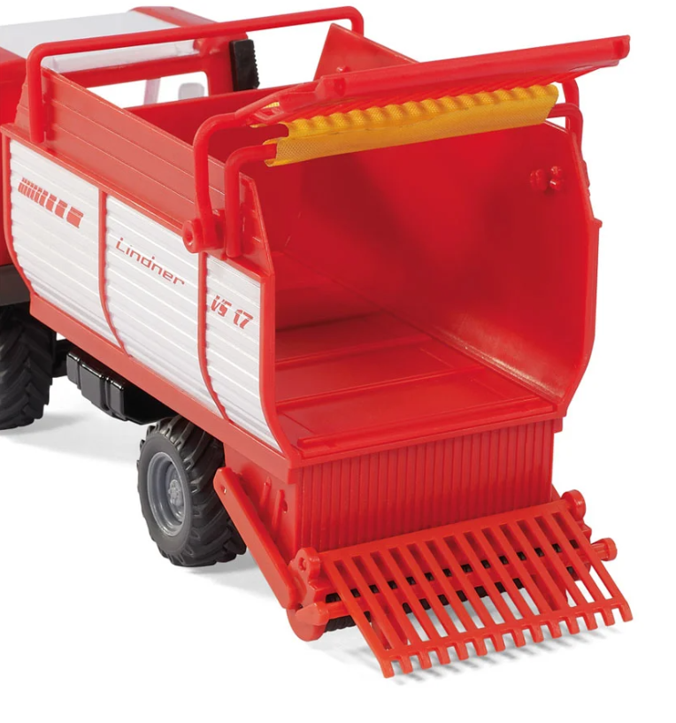 Lindner Unitrac mit Ladewagen