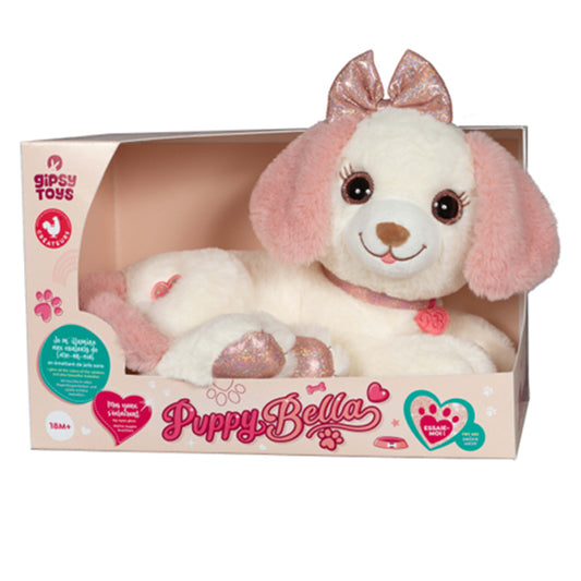 Hund 30cm mit Licht & Sound Puppy Bella