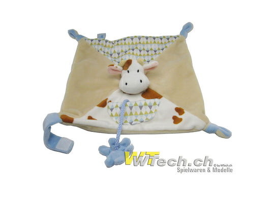 Kuh Nuscheli mit Nuggihalter und Blume