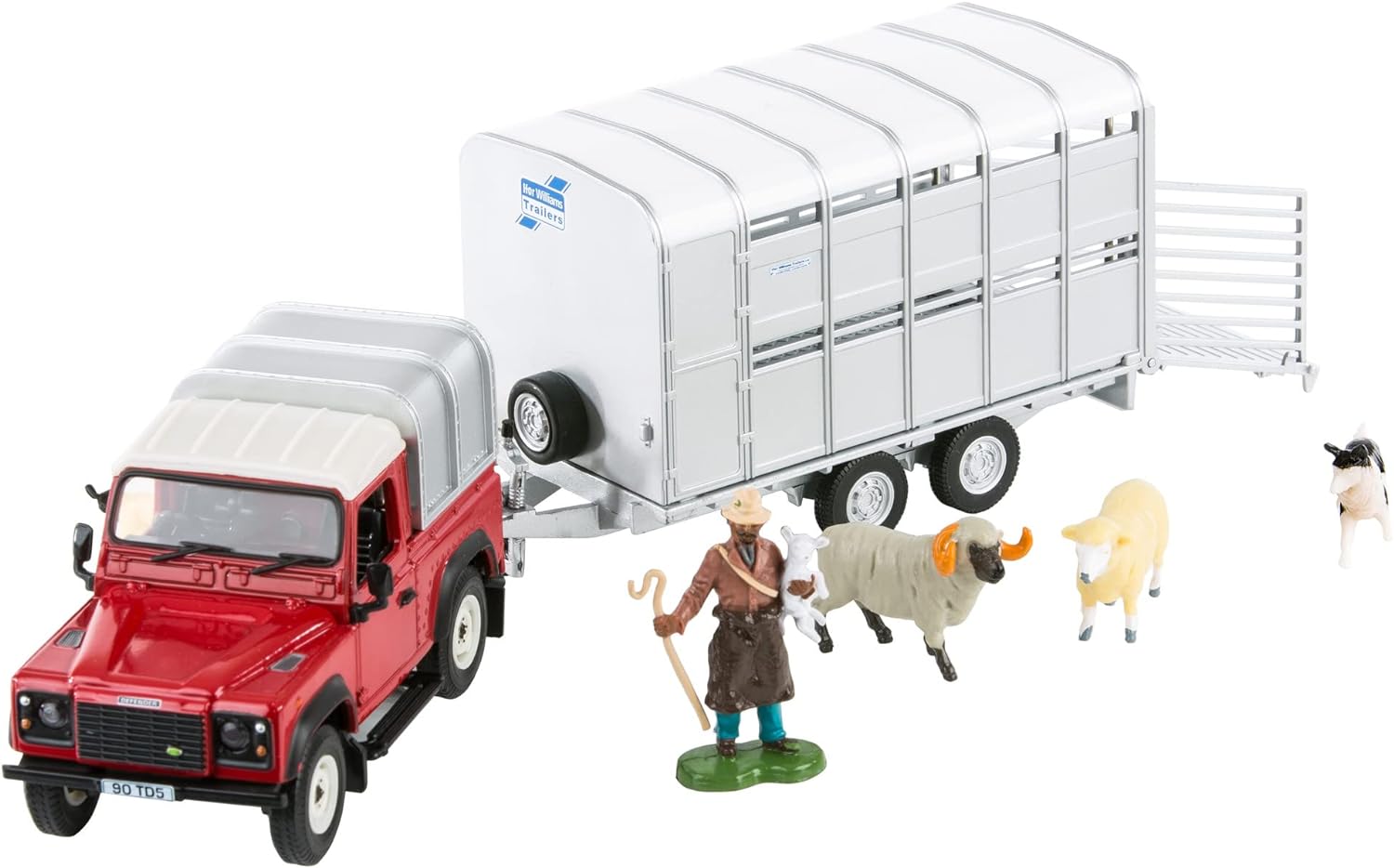 Schäfer Set mit Landrover Defender