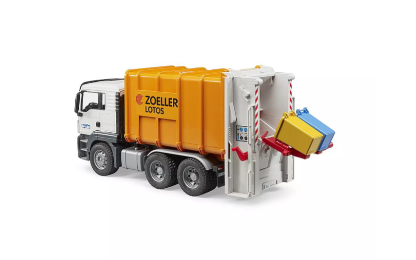 MAN TGS Müll-LKW Hecklader orange