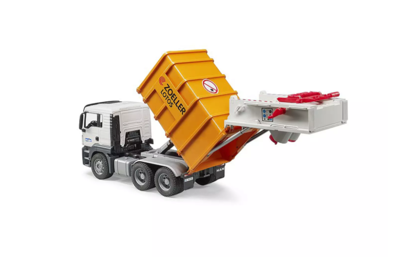 MAN TGS Müll-LKW Hecklader orange