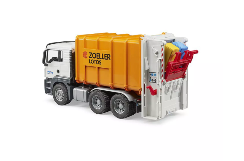 MAN TGS Müll-LKW Hecklader orange