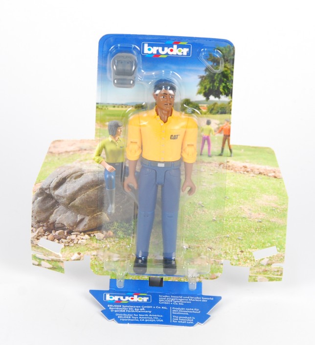 Bauarbeiter mit CAT Aufdruck