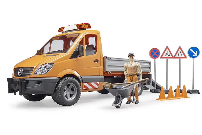 MB Sprinter Kommunal mit Fahrer und Zubehör