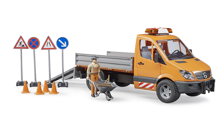 MB Sprinter Kommunal mit Fahrer und Zubehör