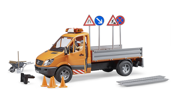 MB Sprinter Kommunal mit Fahrer und Zubehör