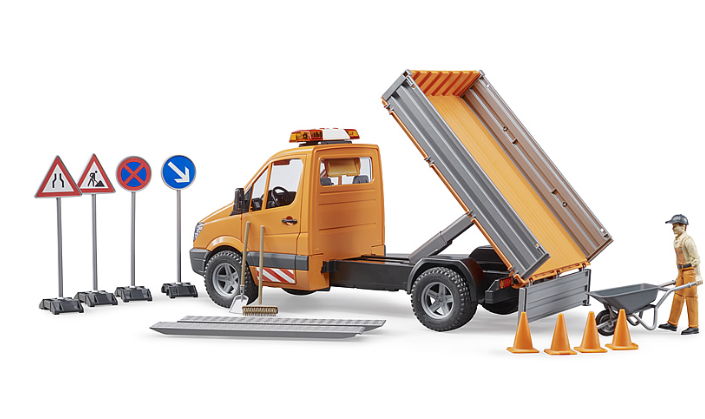 MB Sprinter Kommunal mit Fahrer und Zubehör