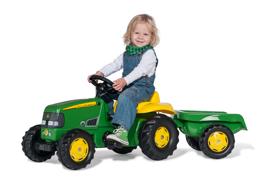 rollyKid John Deere mit Anhänger