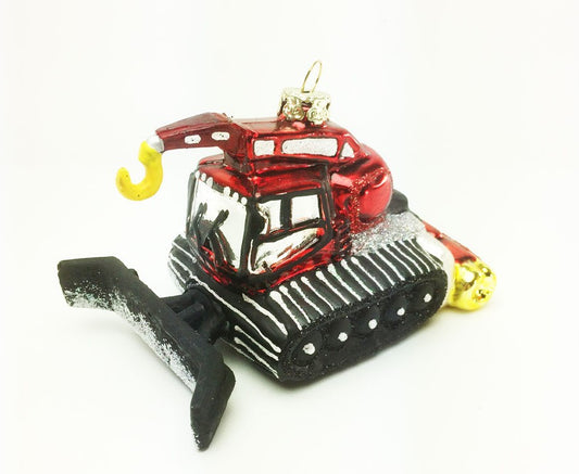 Pistenraupe Pisten Bully Weihnachtskugel