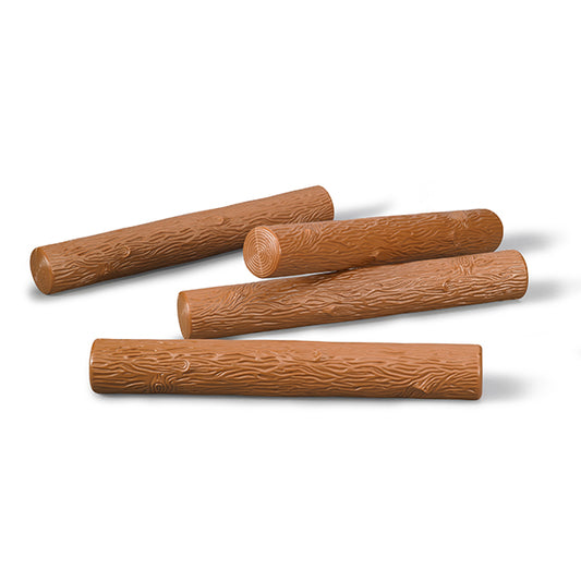 4 Baumstämme lang