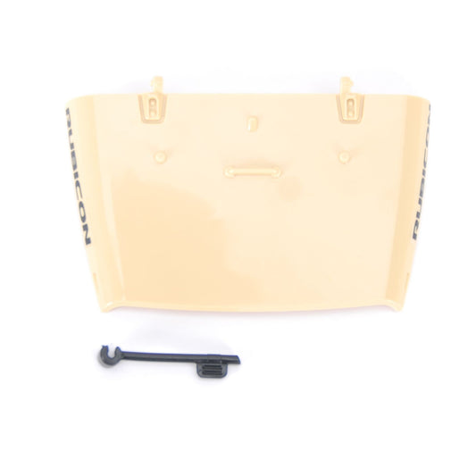 Motorhaube Jeep Wrangler beige mit Stütze