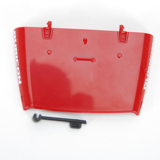 Motorhaube Jeep Wrangler rot mit Stütze