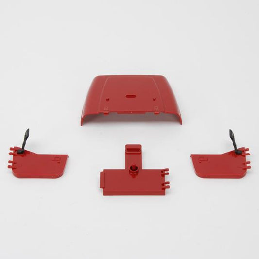 Motorhaube und Türen Jeep Wrangler rot