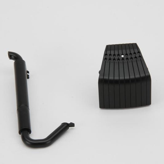 Frontgewicht und Auspuff New Holland