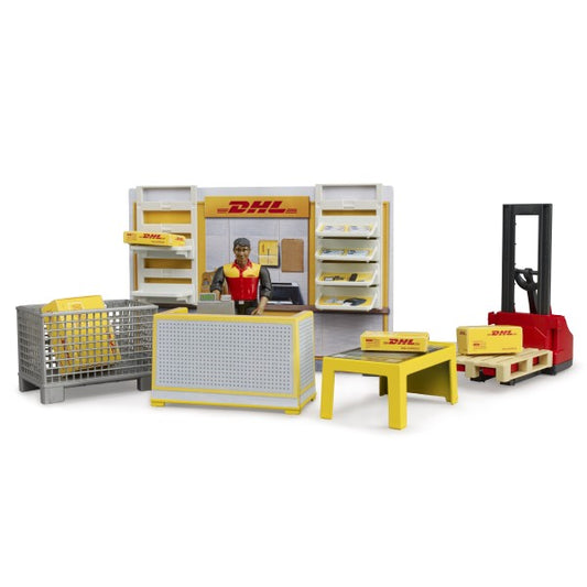 DHL Shop mit Handhubstapler
