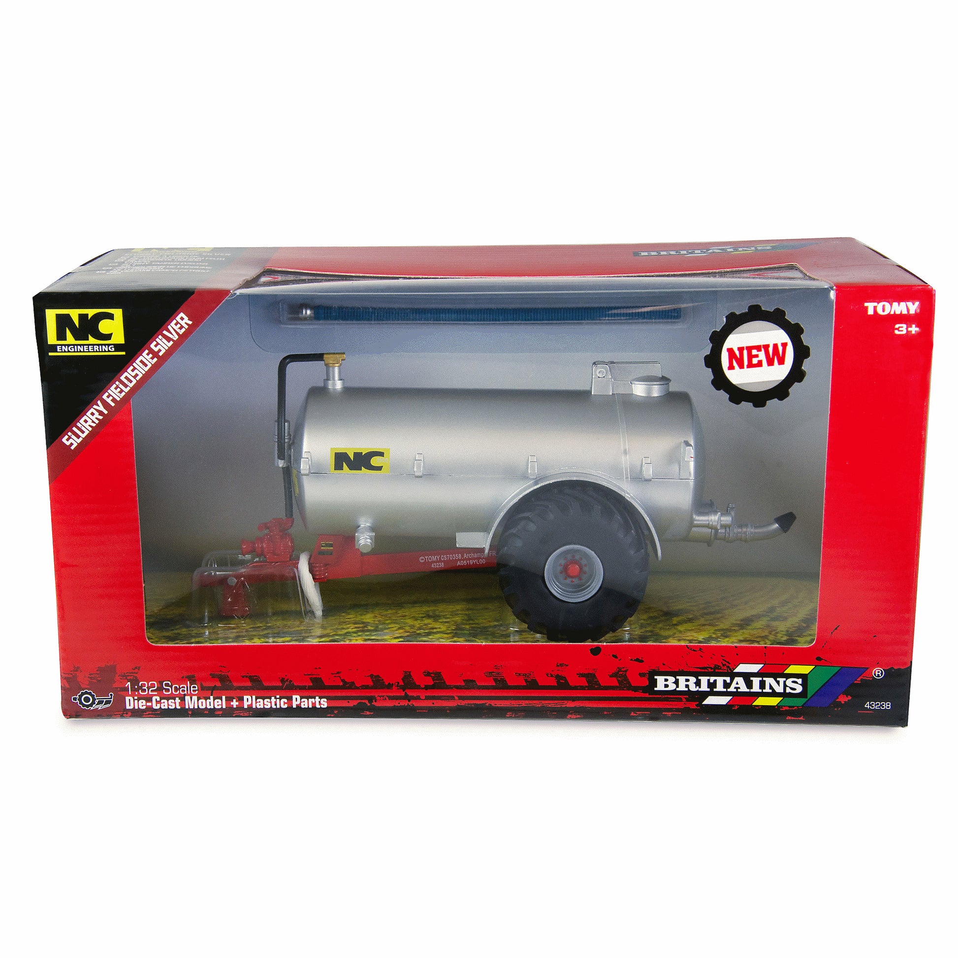 NC Güllefass silber