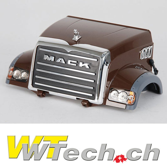 Motorhaube Mack braun